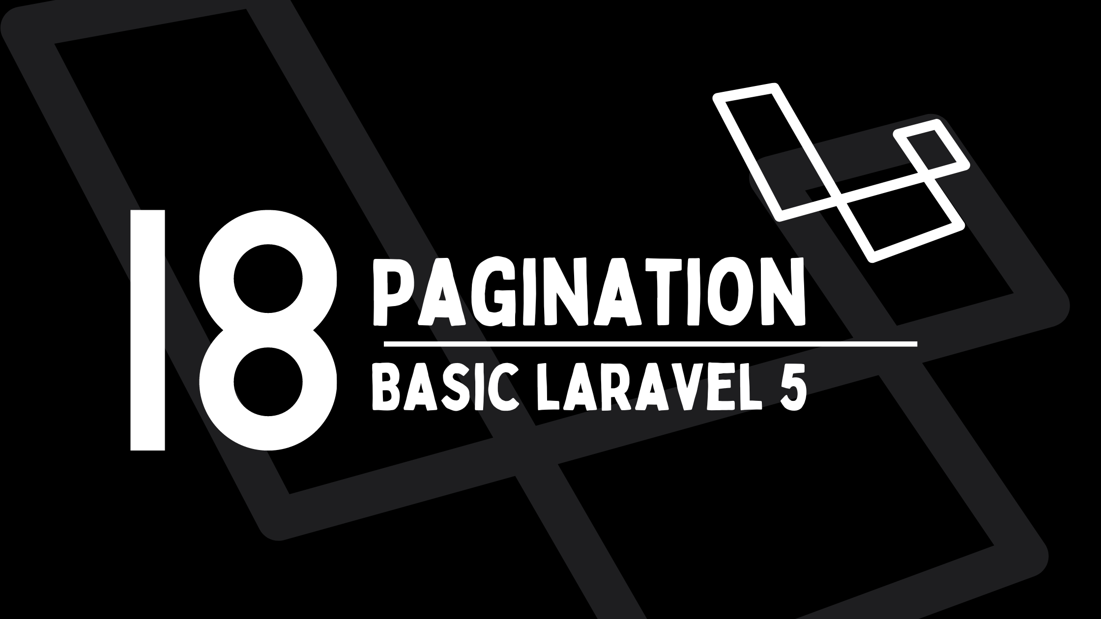 Laravel 5 Custom Pagination